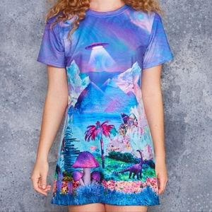 Blackmilk The Truth Is Out There Tee Dress - Limited